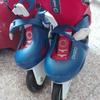 Pattini oxelo più kit e casco bambino/a