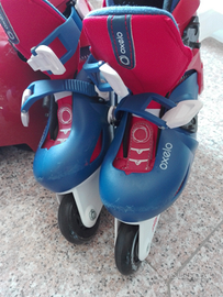 Pattini oxelo più kit e casco bambino/a