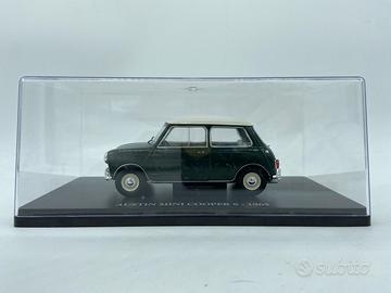 MODELLO AUSTIN MINI COOPER S IN TECA