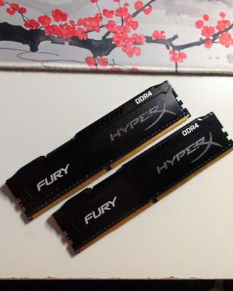HYPERX FURY RAM 16GB DDR4-2666