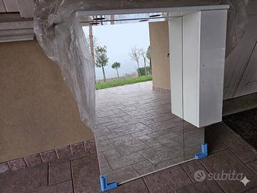 Specchio Bagno Nuovo con Mobiletto integrato