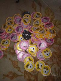 RARO Set Poker Vintage anni '80 - "Happy New Poker