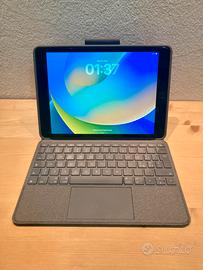 Apple iPad (9th Generation) con Tastiera Logitech