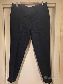 pantalone uomo lino 
