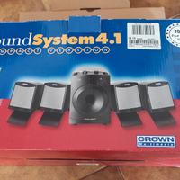 speakers 4.1 sistema audio