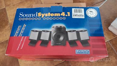 speakers 4.1 sistema audio