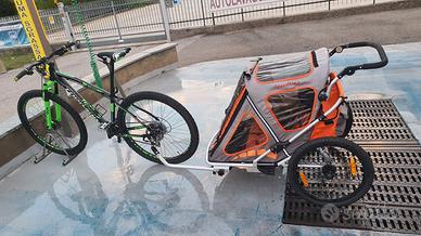 rimorchio bicicletta