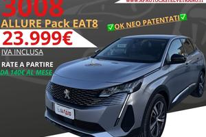 Peugeot 3008 BlueHDi 130 S&S EAT8 Allure Pack