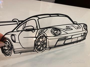 Porches decorazione in metallo