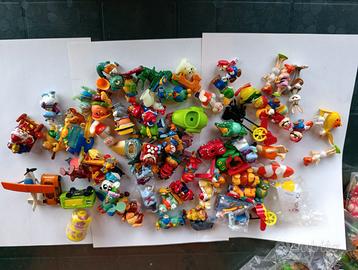 LOTTO SORPRESINE KINDER PARMALAT GABIBBO ECC.