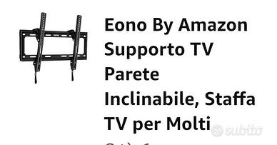 Staffa a muro per  2  Tv