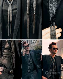 Cravattino/sciarpa Crowley Good Omens - nappe nere