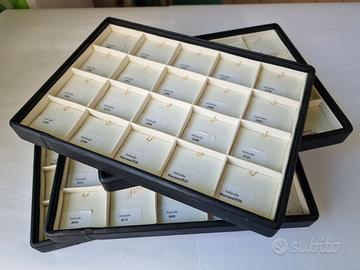 ESPOSITORI per gioielli, set da 9 pezzi VINTAGE