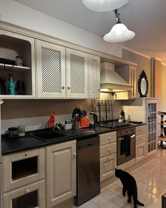 Cucina Scavolini Baltimora in frassino bianca