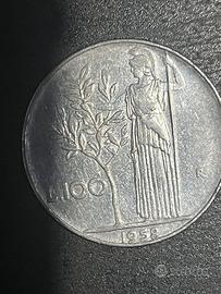 100 lire del 1958
