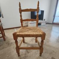 Da 1 a 6 sedie da cucina in legno