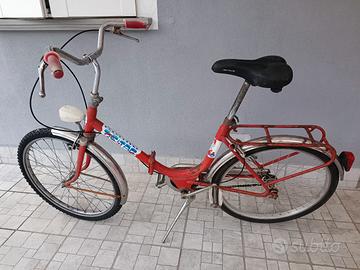 Bici bicicletta tipo Graziella pieghevole 