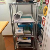 Carrello Multiuso con Ripiani in Vetro