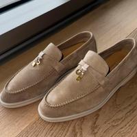 Mocassino Loro piana charm walk beige