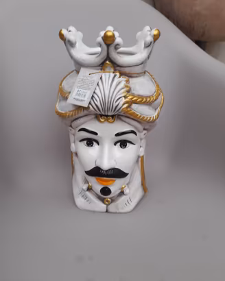 Testa di Moro Siciliana in Ceramica