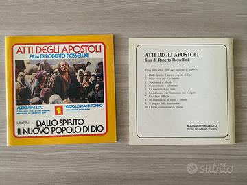 Libretti Atti degli Apostoli - Roberto Rossellini