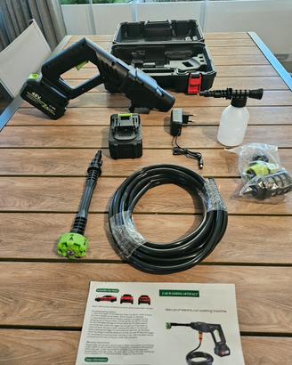 Idropulitrice a Batteria 48V Portatile  kit acce