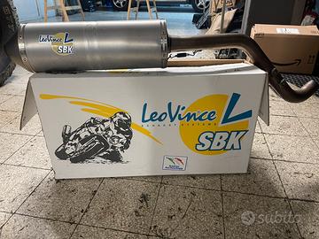 Scarico Leo Vinci per Triumph Tiger 1050