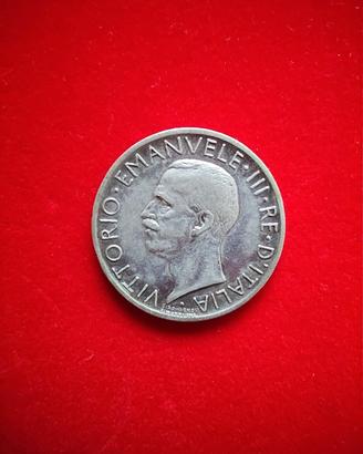 Moneta Lire 5 Italia 1929