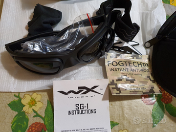 Wileyx sg-1 occhiali tattici