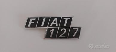 Fiat 127 targhetta
