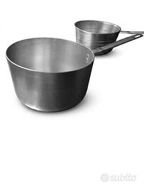 Paiolo / Casseruola con inserto scolapasta allumin