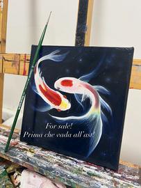 Pesciolini koi porta fortuna