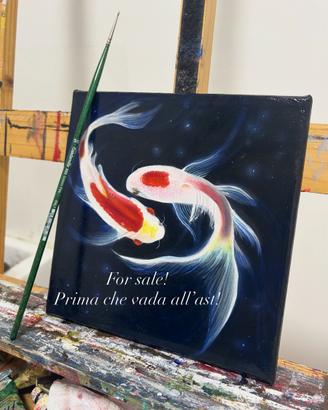Pesciolini koi porta fortuna