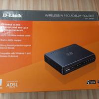 Modem Router D-Link DSL-2542B  adsl2 4 porte