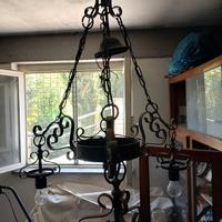 Lampadari fero battuto (leggere descrizione)