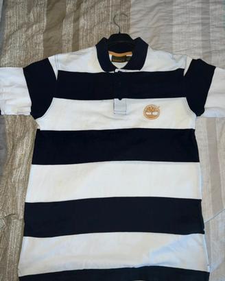 Polo Timberland righe blu