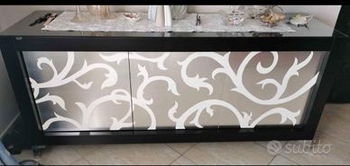 Madia RIFLESSI foglia argento 