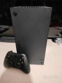 Xbox series X + volante thrustmaster T128 + giochi