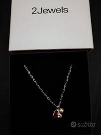 collana in acciaio inox, 2Jewels
