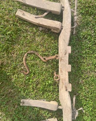 Giogo in legno per appassionati vintage