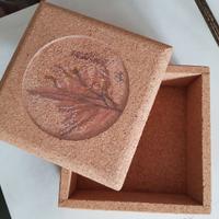 Scatola vero sughero sardo. Anno 1980