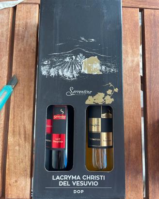 confezione 2 bottiglie di vino cantine Sorrentino