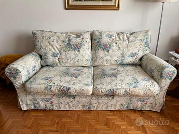 DIVANO DUE POSTI IN PIUMA D'OCA