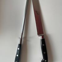 Coltello pane e affilatore Berkel