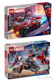 LEGO 76292 Marvel 76244 Miles Morales vs. Morbius