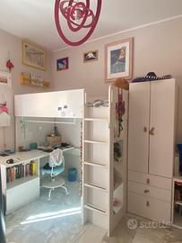 Cameretta Ikea colore bianco