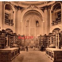 JESI Chiesa San Floriano Biblioteca cartolina