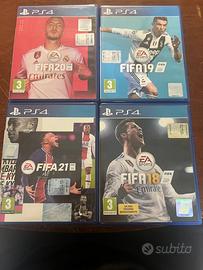 Giochi PS 1 e PS 4