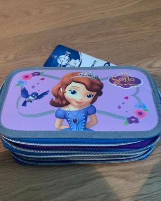 Astuccio Triplo Disney Sofia la Principessa