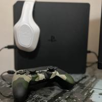 Playstation 4 slim+ controller, cuffie gaming
